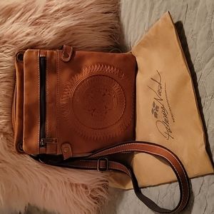 Patricia Nash leather shoulder bag